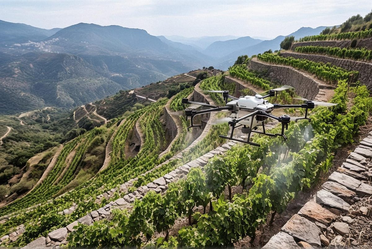 ¿Para qué cultivos es rentable un dron de pulverización?